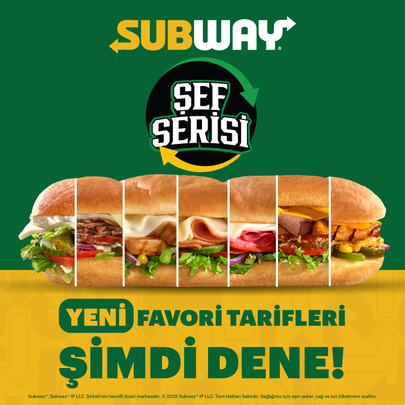 Subway®’den Şef Serisi!