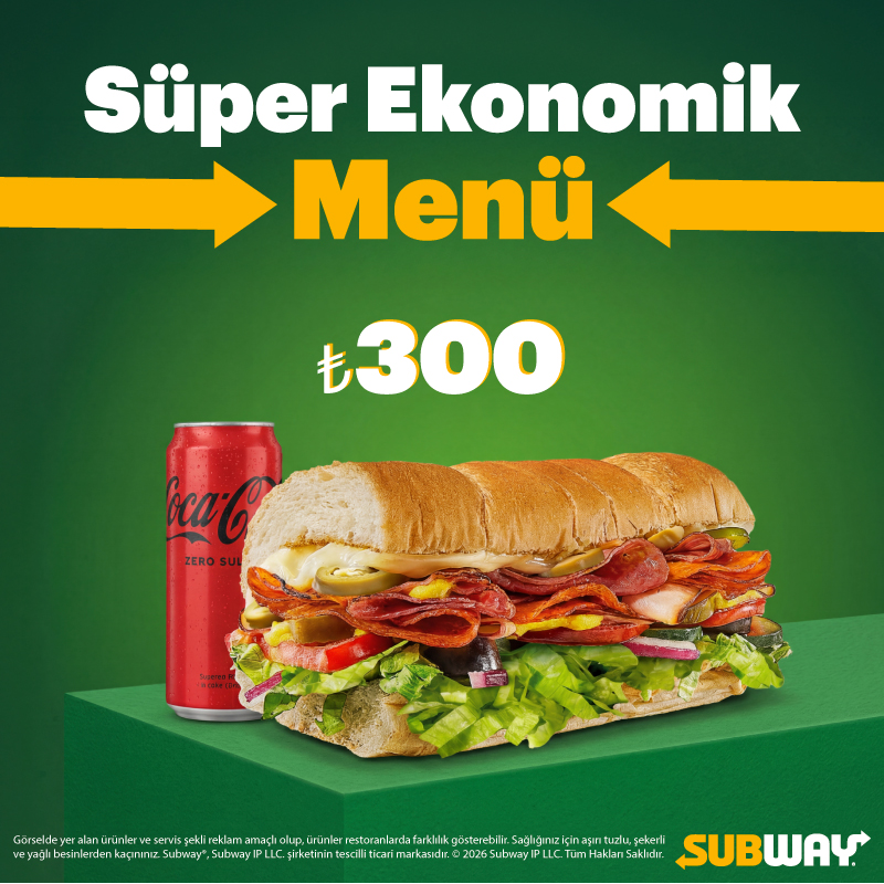 Subway® Süper Ekonomik Menü 